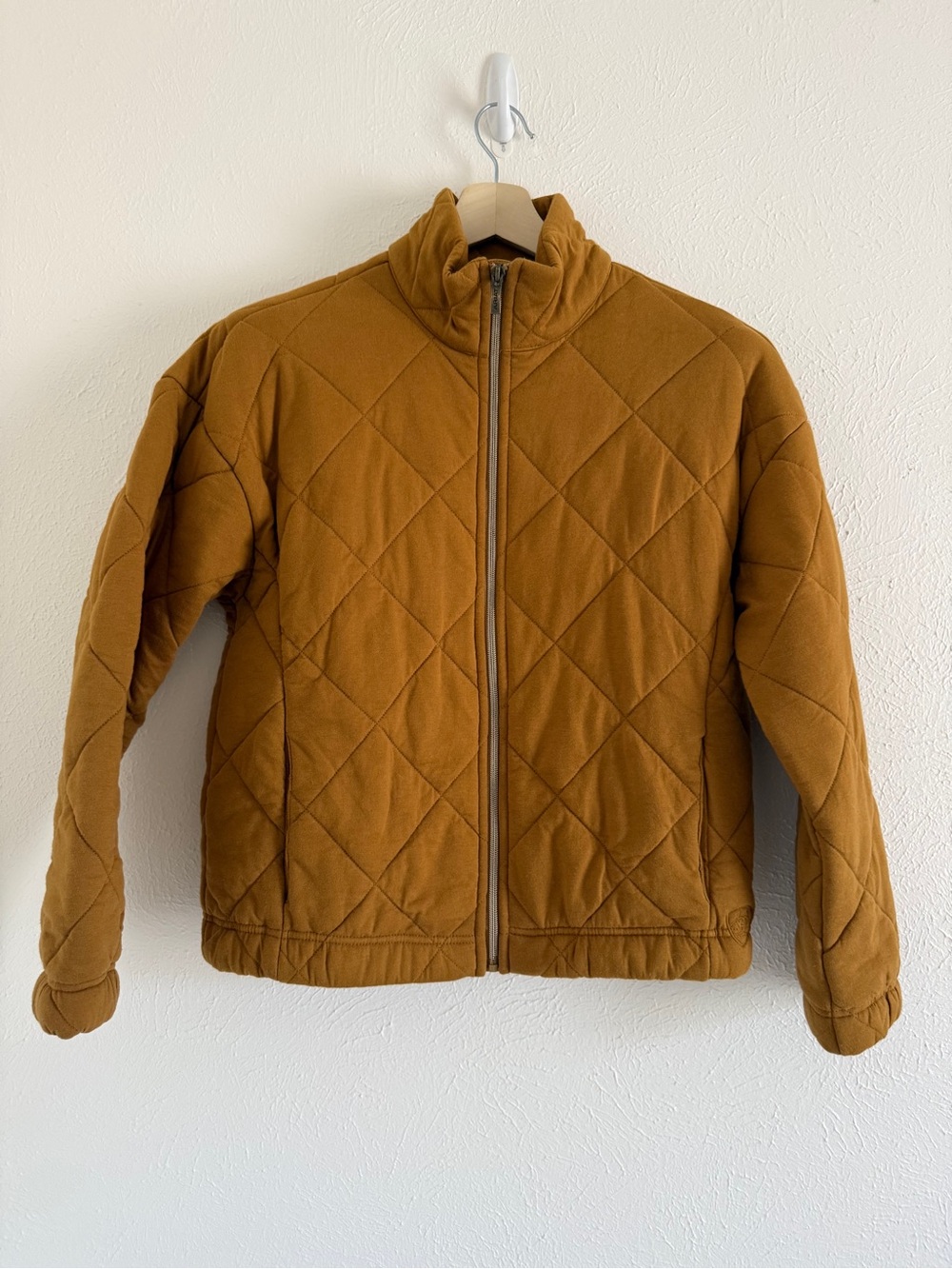 Ariat R.E.A.L. Women’s Quilted Jacket Camel Bronze Brown NWT